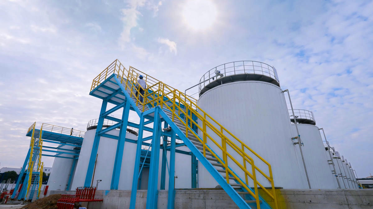 Novo parque de tanques de energia